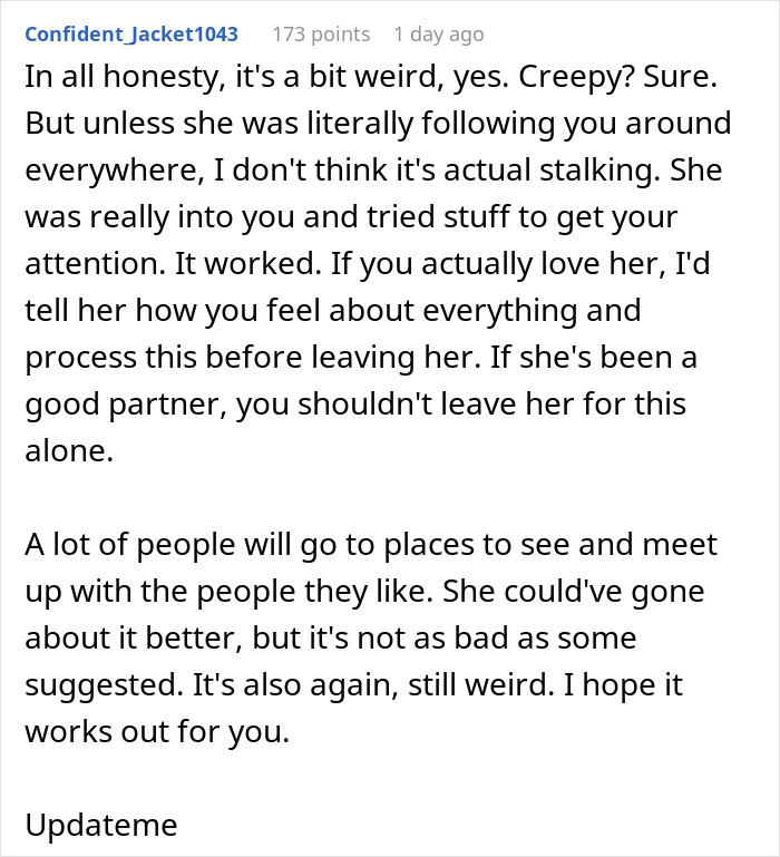 Guy Overhears Fianc&eacute;e Explaining How She “Got” Him, Instantly Feels Sick