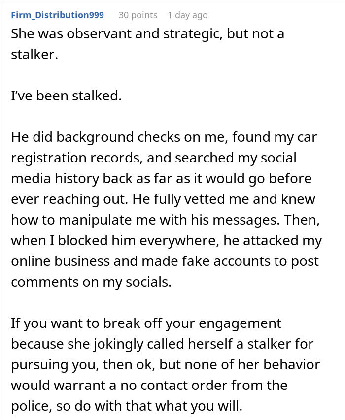 Guy Overhears Fianc&eacute;e Explaining How She “Got” Him, Instantly Feels Sick