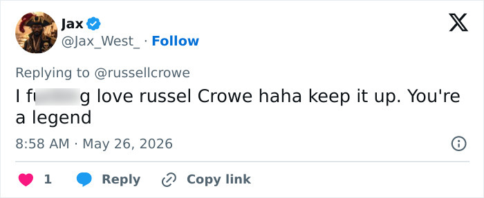 Russell Crowe Breaks Silence With Scathing Retort After Stern Demeanor With Fans Was Captured In Viral Video Russell Crowe Breaks Silence With Scathing Retort After Stern Demeanor With Fans Was Captured In Viral Video