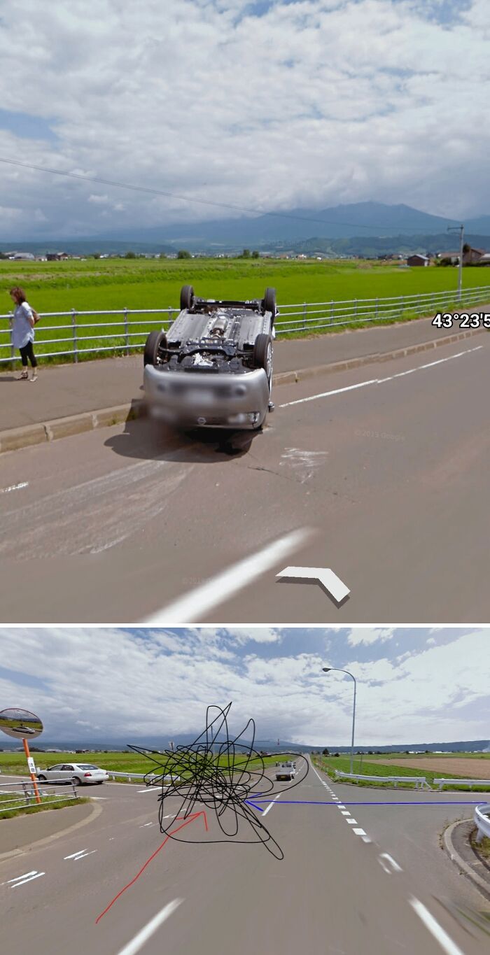 61 Bizarre And Funny Snapshots Found On Google Maps (New Pics)