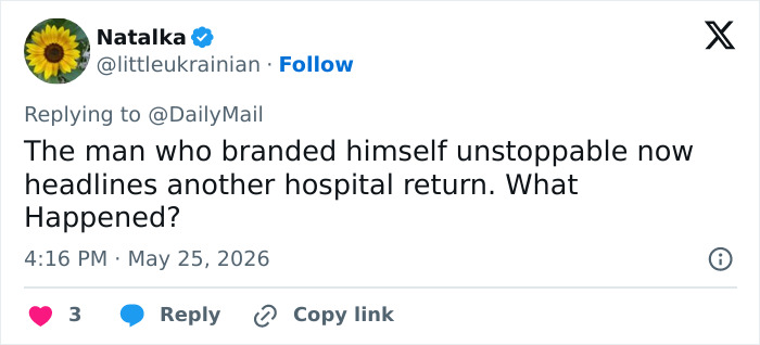 Ex‑White House Doctors Sound Alarm As President Trump Returns To Hospital For Third Time In 13 Months Ex‑White House Doctors Sound Alarm As President Trump Returns To Hospital For Third Time In 13 Months