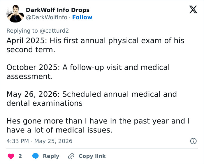 Ex‑White House Doctors Sound Alarm As President Trump Returns To Hospital For Third Time In 13 Months Ex‑White House Doctors Sound Alarm As President Trump Returns To Hospital For Third Time In 13 Months