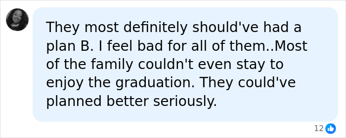 Parents Call Out High School Over Graduation In Pouring Rain, But Netizens Have Little Sympathy