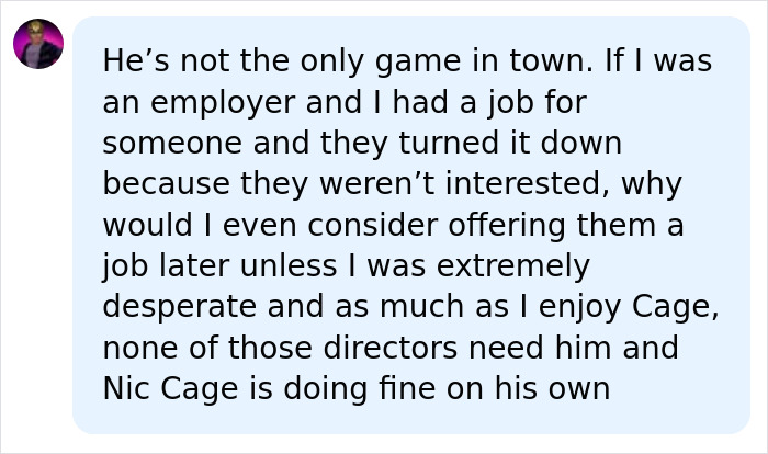 Nicolas Cage Reveals Why Christopher Nolan And Other A-List Directors Refuse To Work With Him Nicolas Cage Reveals Why Christopher Nolan And Other A-List Directors Refuse To Work With Him