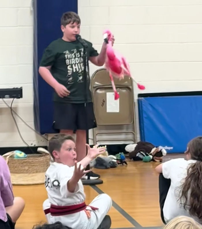 Middle School Boy Breaks The Internet With His Insanely Accurate Routine Of Bird Impressions