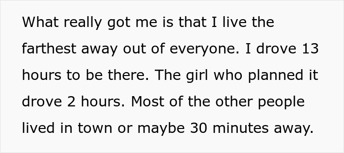 Woman Spends 13 Hours On The Road For Class Reunion, Can’t Believe People’s Audacity When She Gets There