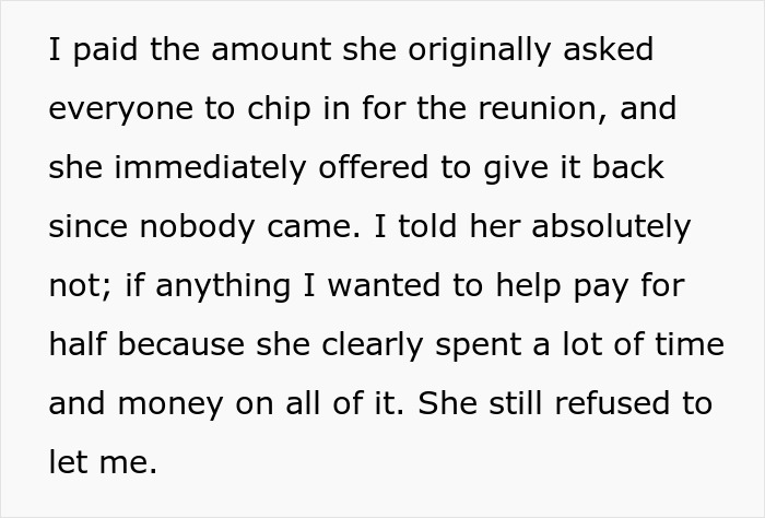 Woman Spends 13 Hours On The Road For Class Reunion, Can’t Believe People’s Audacity When She Gets There