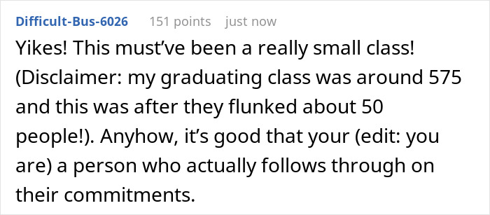 Woman Spends 13 Hours On The Road For Class Reunion, Can’t Believe People’s Audacity When She Gets There