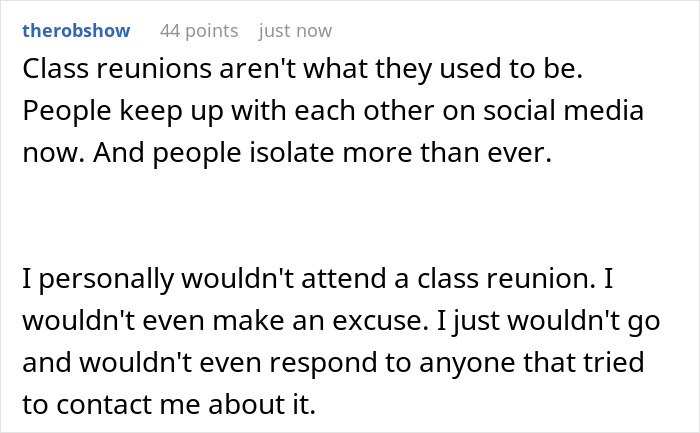 Woman Spends 13 Hours On The Road For Class Reunion, Can’t Believe People’s Audacity When She Gets There