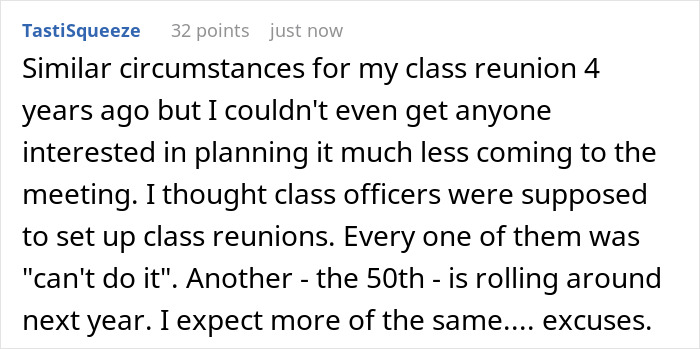 Woman Spends 13 Hours On The Road For Class Reunion, Can’t Believe People’s Audacity When She Gets There