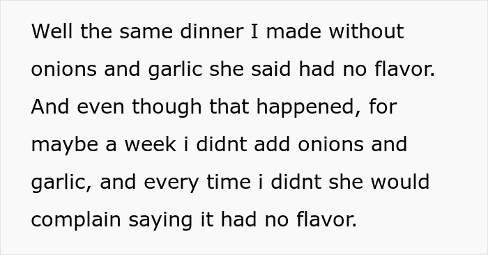 Man Humiliates Wife At Dinner After Realizing Her Food Complaints Never Made Sense Man Humiliates Wife At Dinner After Realizing Her Food Complaints Never Made Sense