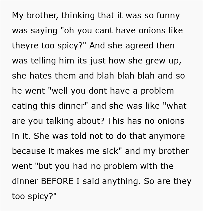 Man Humiliates Wife At Dinner After Realizing Her Food Complaints Never Made Sense Man Humiliates Wife At Dinner After Realizing Her Food Complaints Never Made Sense