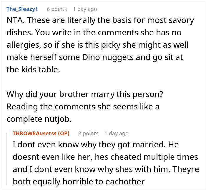 Man Humiliates Wife At Dinner After Realizing Her Food Complaints Never Made Sense Man Humiliates Wife At Dinner After Realizing Her Food Complaints Never Made Sense