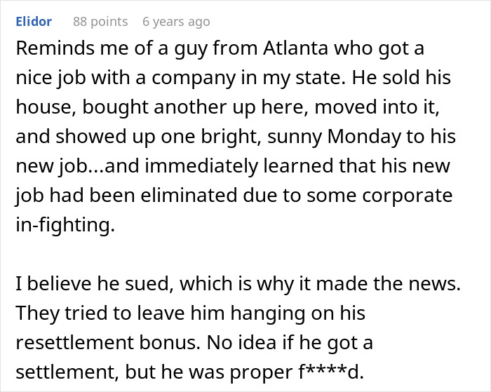Person Flies Across The Country For An Interview, Finds Out The Job No Longer Exists