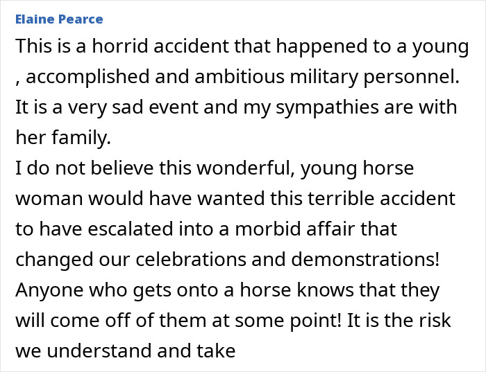 Female Soldier’s Horrific Passing After King Charles Performance Fuels Fresh Horse Show Scrutiny Female Soldier’s Horrific Passing After King Charles Performance Fuels Fresh Horse Show Scrutiny