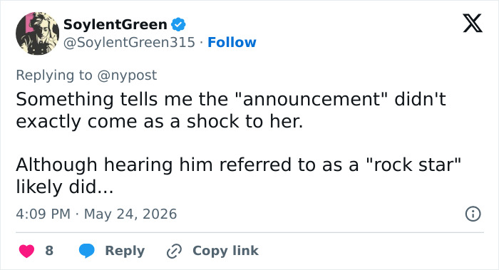 Rockstar Unexpectedly Comes Out As Gay As Wife Of 14 Years Offers Her Support Rockstar Unexpectedly Comes Out As Gay As Wife Of 14 Years Offers Her Support