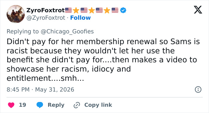 Woman Calls Out ‘Racist’ At Sam’s Club For Refusing To Let Her Use Her Membership, The Internet Disagrees