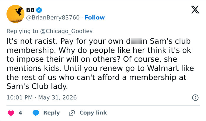 Woman Calls Out ‘Racist’ At Sam’s Club For Refusing To Let Her Use Her Membership, The Internet Disagrees