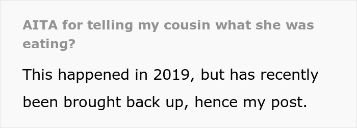 “I Didn’t Realize You Were So Poor”: Woman Gets Massively Offended After What Cousin Says