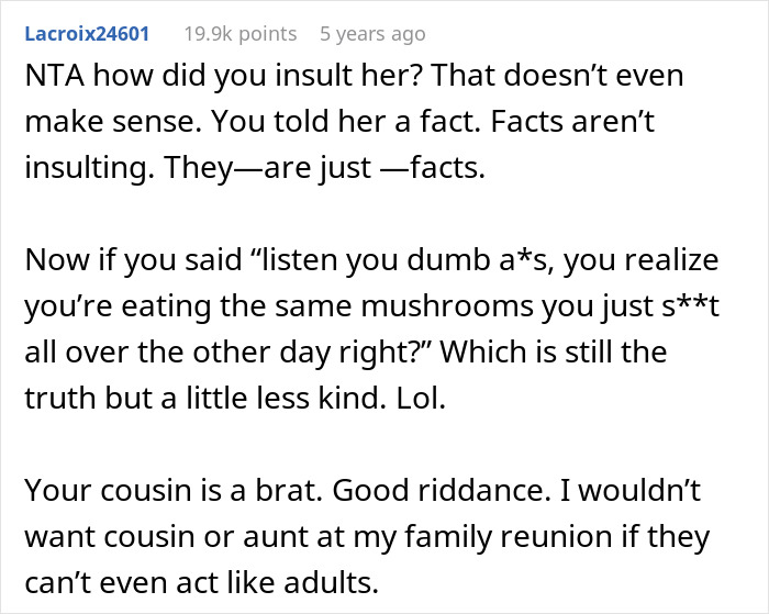 “I Didn’t Realize You Were So Poor”: Woman Gets Massively Offended After What Cousin Says