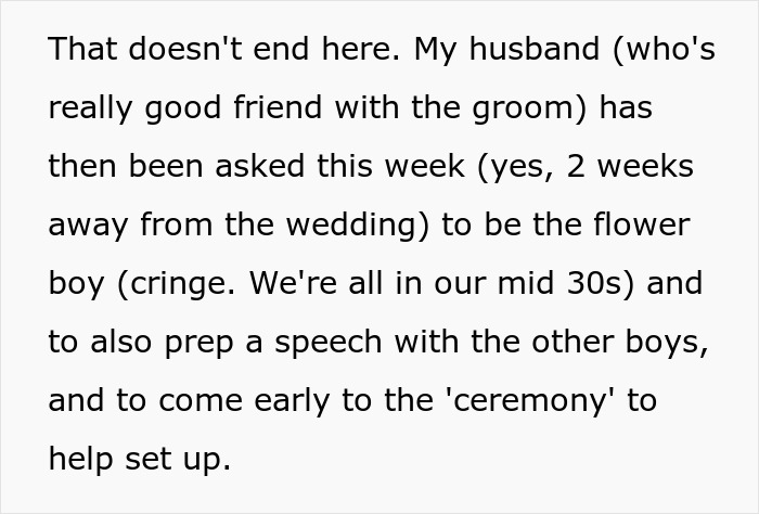 Couple Calls Their Wedding “Unique”, But Guests Say It Feels Like An Unorganized Weekend Getaway Couple Calls Their Wedding “Unique”, But Guests Say It Feels Like An Unorganized Weekend Getaway