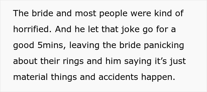 Couple Calls Their Wedding “Unique”, But Guests Say It Feels Like An Unorganized Weekend Getaway Couple Calls Their Wedding “Unique”, But Guests Say It Feels Like An Unorganized Weekend Getaway