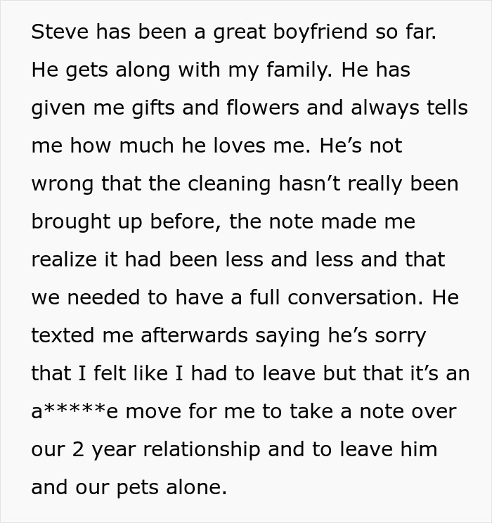 Woman Finds Boyfriend’s Ex’s Warning Note Hidden In His House, Realizes She Might Be Right Woman Finds Boyfriend’s Ex’s Warning Note Hidden In His House, Realizes She Might Be Right