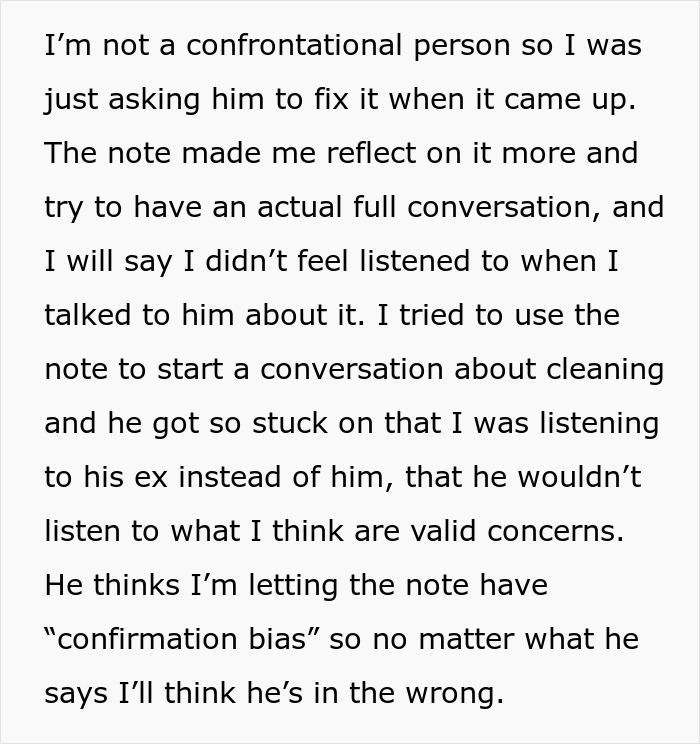 Woman Finds Boyfriend’s Ex’s Warning Note Hidden In His House, Realizes She Might Be Right Woman Finds Boyfriend’s Ex’s Warning Note Hidden In His House, Realizes She Might Be Right
