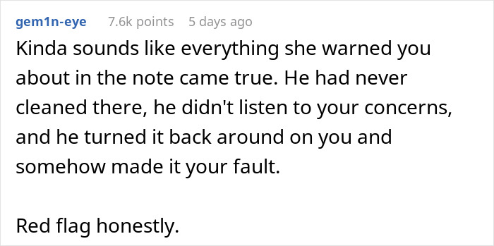 Woman Finds Boyfriend’s Ex’s Warning Note Hidden In His House, Realizes She Might Be Right Woman Finds Boyfriend’s Ex’s Warning Note Hidden In His House, Realizes She Might Be Right