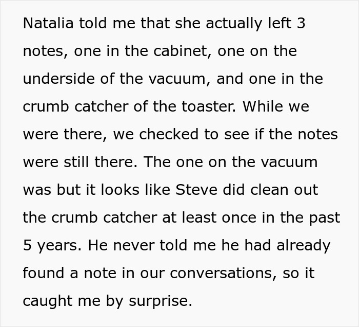 Woman Finds Boyfriend’s Ex’s Warning Note Hidden In His House, Realizes She Might Be Right Woman Finds Boyfriend’s Ex’s Warning Note Hidden In His House, Realizes She Might Be Right