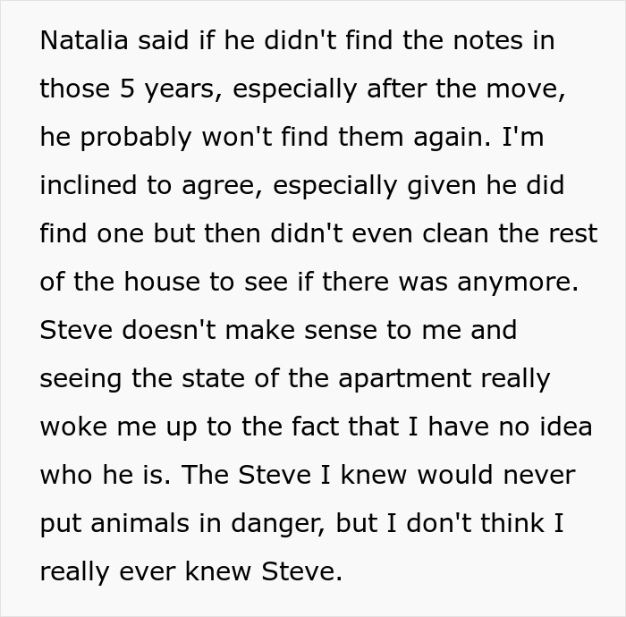 Woman Finds Boyfriend’s Ex’s Warning Note Hidden In His House, Realizes She Might Be Right Woman Finds Boyfriend’s Ex’s Warning Note Hidden In His House, Realizes She Might Be Right