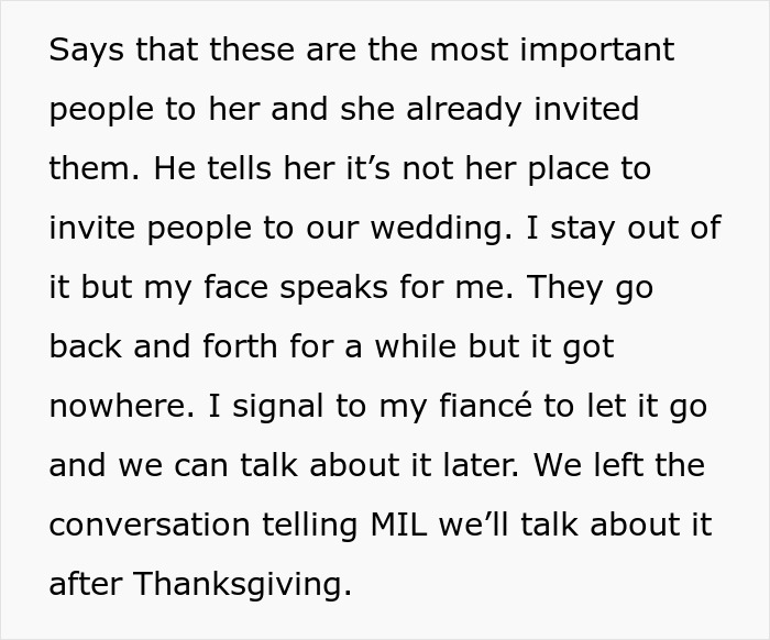 MIL Tries To Take Over Wedding Planning, Bride Can’t Take It Anymore