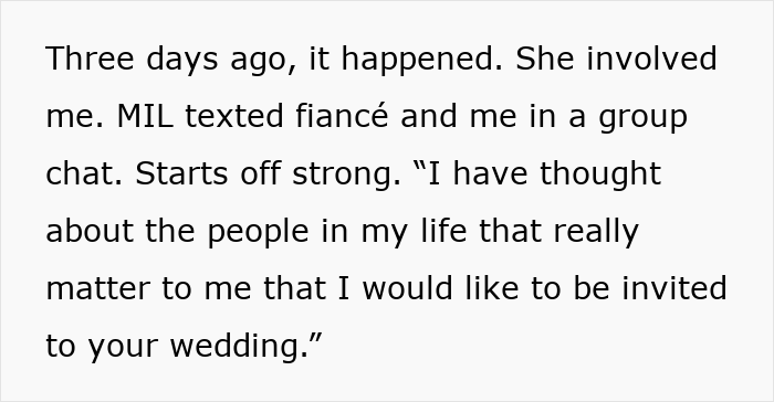 MIL Tries To Take Over Wedding Planning, Bride Can’t Take It Anymore