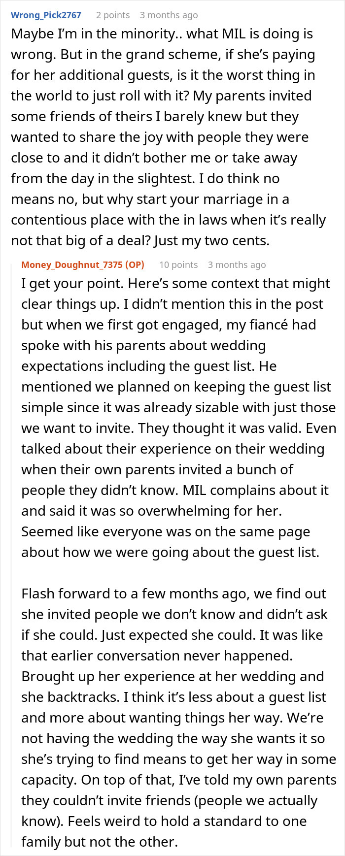 MIL Tries To Take Over Wedding Planning, Bride Can’t Take It Anymore