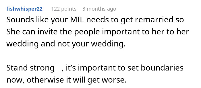 MIL Tries To Take Over Wedding Planning, Bride Can’t Take It Anymore