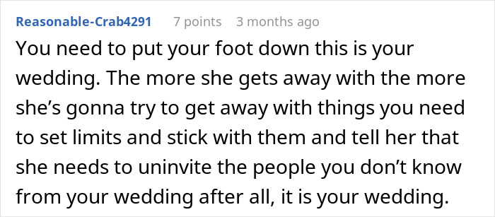 MIL Tries To Take Over Wedding Planning, Bride Can’t Take It Anymore