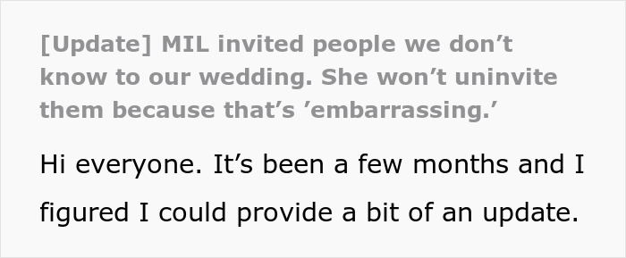 MIL Tries To Take Over Wedding Planning, Bride Can’t Take It Anymore