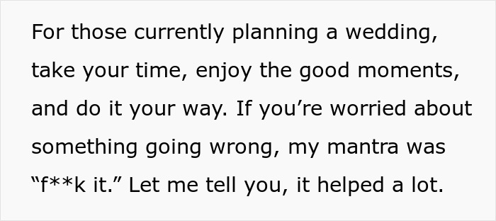 MIL Tries To Take Over Wedding Planning, Bride Can’t Take It Anymore
