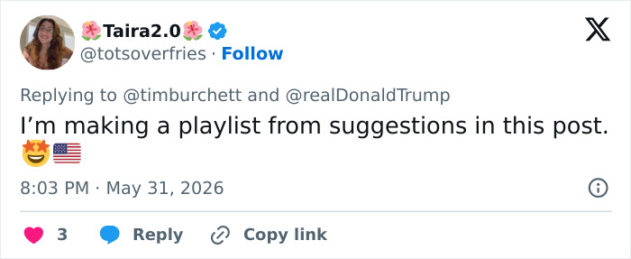 MAGA Politician’s Pitch For Trump’s ‘Freedom 250’ Concert Lineup Gets Mercilessly Roasted MAGA Politician’s Pitch For Trump’s ‘Freedom 250’ Concert Lineup Gets Mercilessly Roasted
