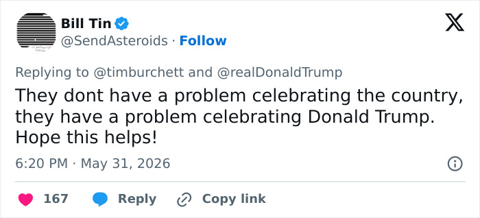 MAGA Politician’s Pitch For Trump’s ‘Freedom 250’ Concert Lineup Gets Mercilessly Roasted MAGA Politician’s Pitch For Trump’s ‘Freedom 250’ Concert Lineup Gets Mercilessly Roasted