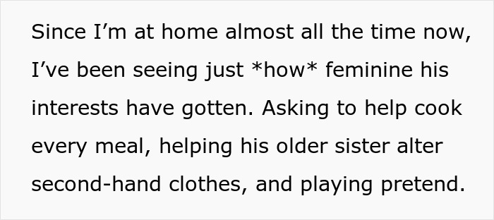Misogynist Dad Gets Slammed By Fam For Criticizing Feminine Son And Enforcing Rigid Stereotypes