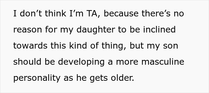 Misogynist Dad Gets Slammed By Fam For Criticizing Feminine Son And Enforcing Rigid Stereotypes