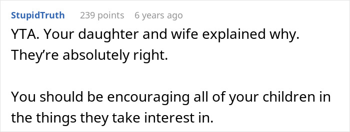 Misogynist Dad Gets Slammed By Fam For Criticizing Feminine Son And Enforcing Rigid Stereotypes