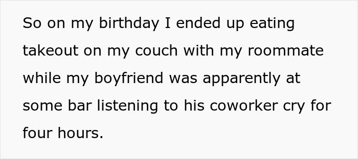 Woman Dumps BF Because Of His Infuriating Reason To Cancel Her Birthday Dinner Woman Dumps BF Because Of His Infuriating Reason To Cancel Her Birthday Dinner