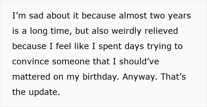 Woman Dumps BF Because Of His Infuriating Reason To Cancel Her Birthday Dinner Woman Dumps BF Because Of His Infuriating Reason To Cancel Her Birthday Dinner