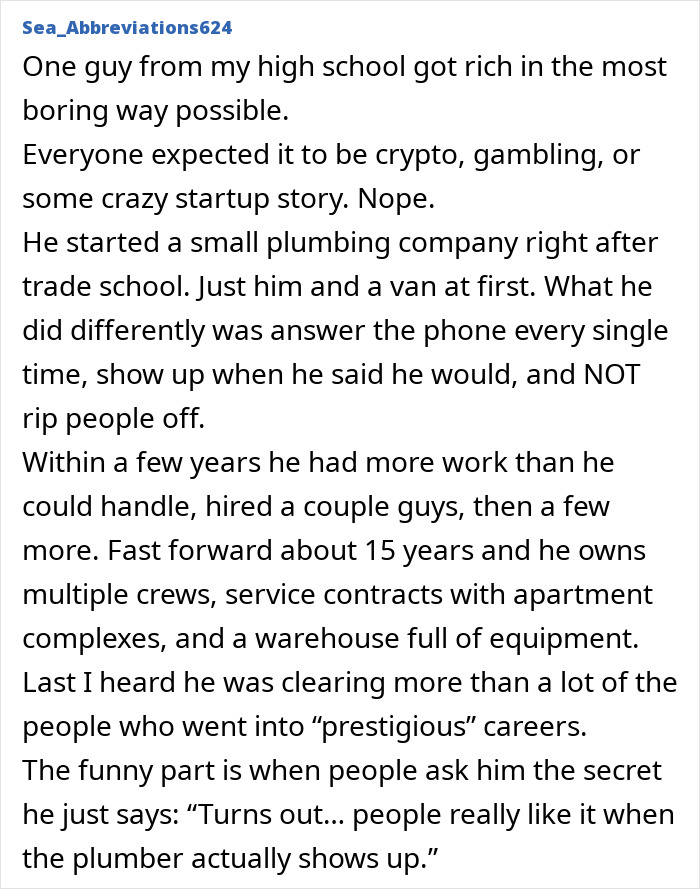 79 Stories Of How People Got Rich In Ways That Seemed Impossible Until They Worked