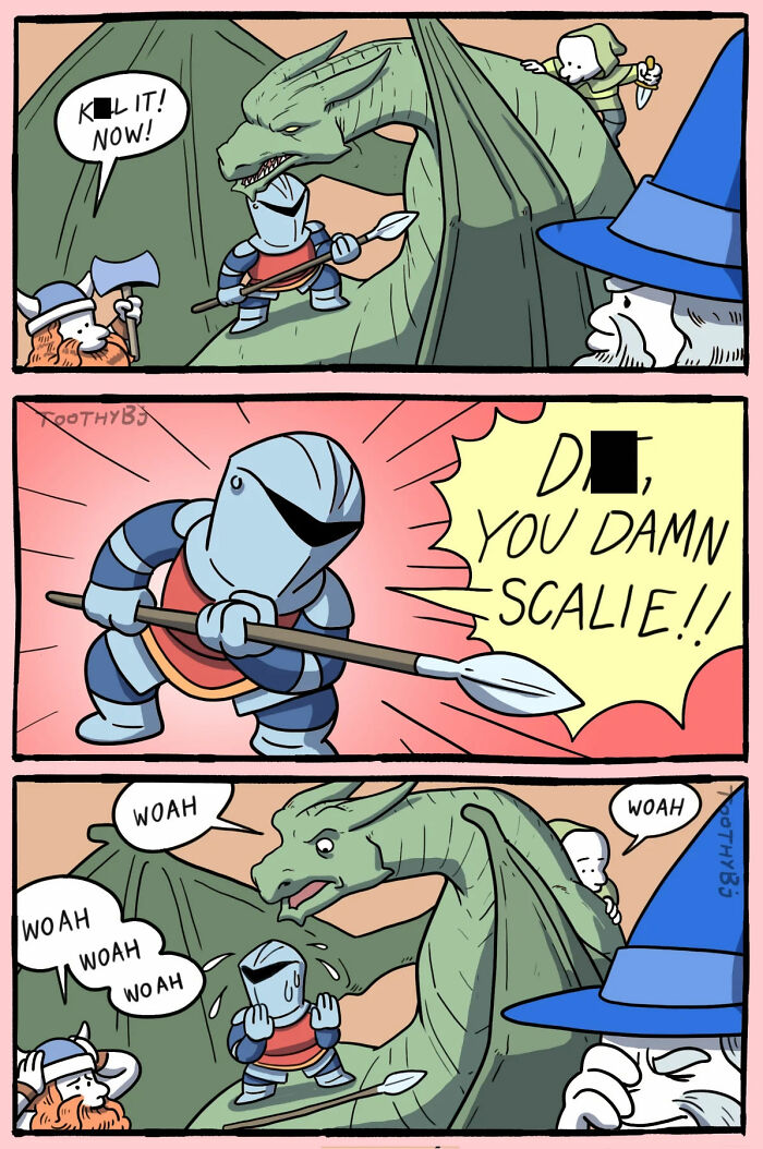 If You Have A Dark Sense Of Humor, You Might Enjoy These 29 New Comics By ToothyBj