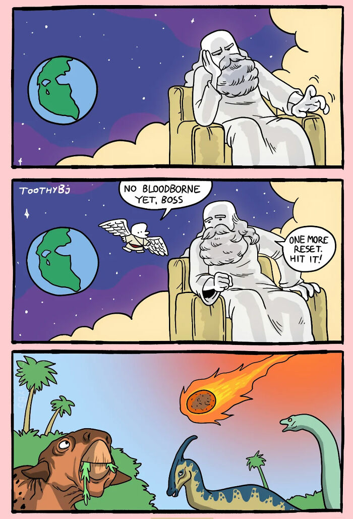 If You Have A Dark Sense Of Humor, You Might Enjoy These 29 New Comics By ToothyBj