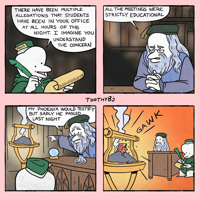 If You Have A Dark Sense Of Humor, You Might Enjoy These 29 New Comics By ToothyBj