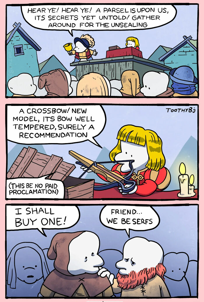 If You Have A Dark Sense Of Humor, You Might Enjoy These 29 New Comics By ToothyBj